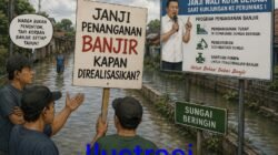 Janji Turap dan Pompa Banjir Belum Terwujud, Warga RW 05 Perumnas 1 Kecewa