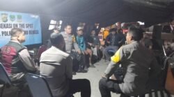 Kapolsek Pebayuran Gelar Jaga Bekasi On The Spot di Kertasari, Ajak Warga Perkuat Siskamling dan Cegah Tawuran