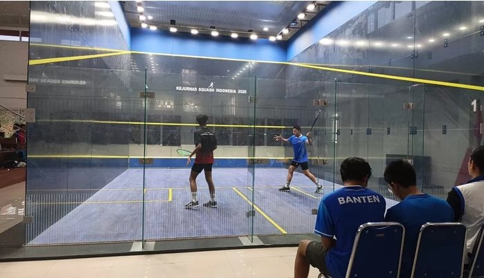 Ratusan Atlet dari Delapan Provinsi Bersaing di Kejurnas Squash 2026 Kabupaten Bekasi