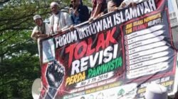 Ombi Hari Wibowo Minta Maaf kepada Ulama di Tengah Aksi Tolak Revisi Raperda Kepariwisataan