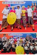 Sebanyak 34 OPD Kabupaten Bekasi tampil dalam Fashion Show Gebyar Kepariwisataan dan Ekonomi Kreatif 2026 untuk mempromosikan budaya, pariwisata, dan karya lokal.
