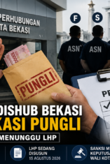 Ilustrasi atas Lima ASN Dishub Bekasi terindikasi pungli; pelanggaran ditemukan, sanksi menunggu hasil LHP.