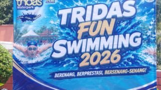 Tridas Fun Swimming 2026 menjadi penanda ajang renang yang mengusung semangat berprestasi dan bersenang-senang.